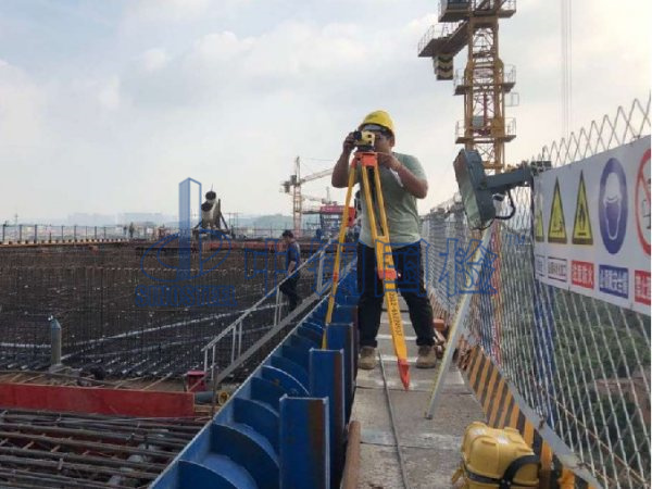 橋梁監(jiān)測-福廈鐵路112m鋼管拱橋